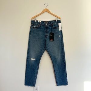 Levi's NWT 32 Wedgie Fit Icon Jean Athens Hera Wash